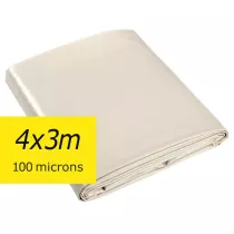 bache plastique sol 4x3