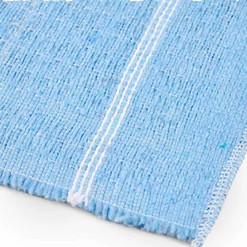 lavette gauffre bleu