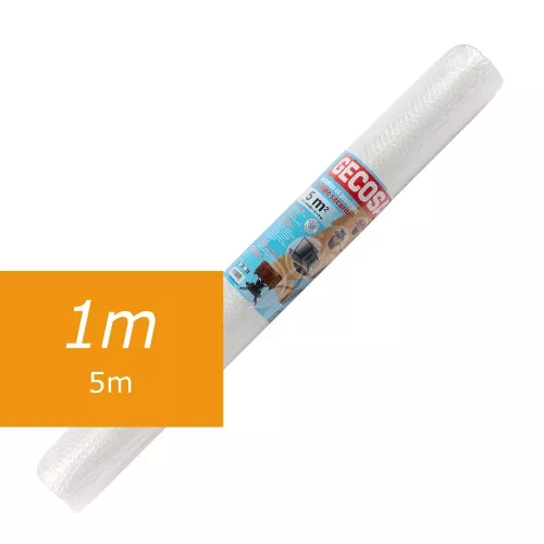 papier protection bulle 1 m, longueur 5 m