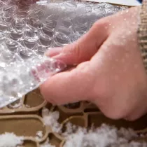 papier protection bulle 1 m, longueur 5 m 2