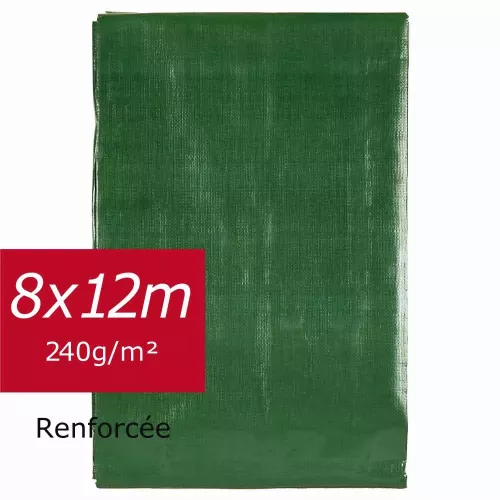 Bache de protection toiture