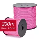 corde plastique tressé PP 200m