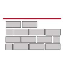 cordeau de maçon et alignement carreleur