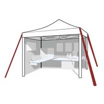 ficelle tente de camping